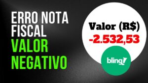 Read more about the article Como RESOLVER Erro de NOTA Fiscal do MAGALU Com Valor NEGATIVO no BLING