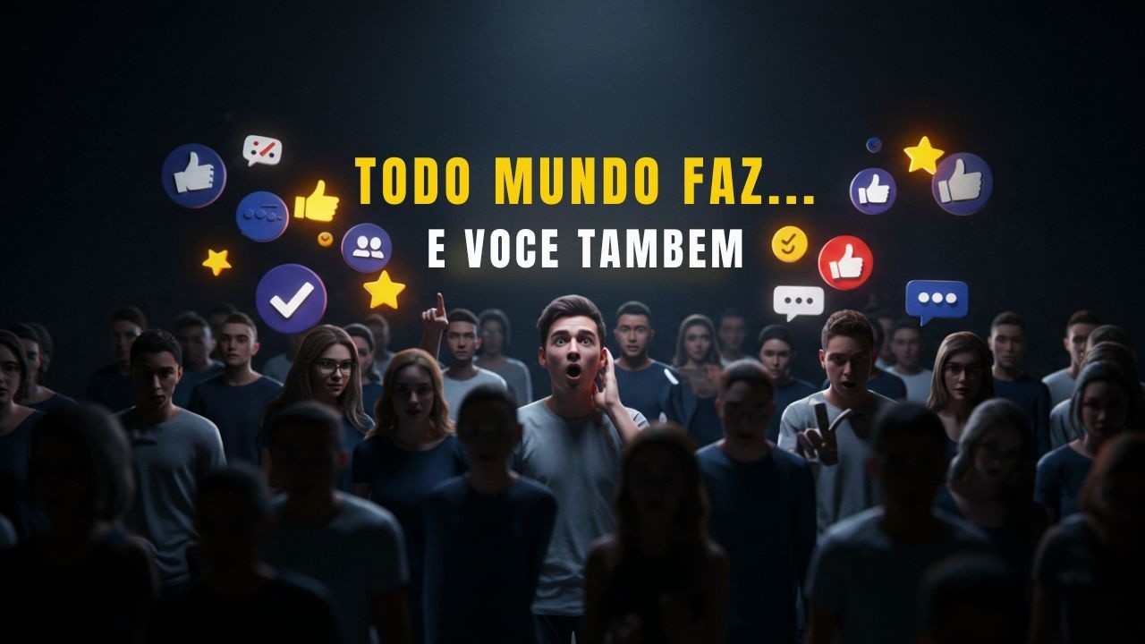 You are currently viewing O QUE OS GURUS FAZEM USANDO A PROVA SOCIAL PARA TE PERSUADIR