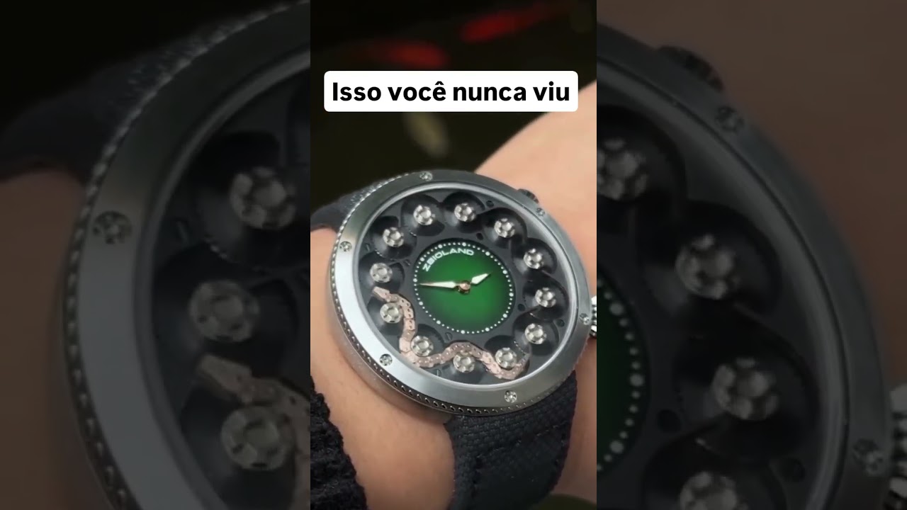 Read more about the article Olha que legal este relógio, muito diferente e chamativo, oque você acha