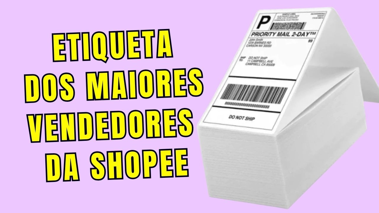 Read more about the article DESCOBRI A ETIQUETA TERMICA QUE OS MAIORES VENDEDORES USAM