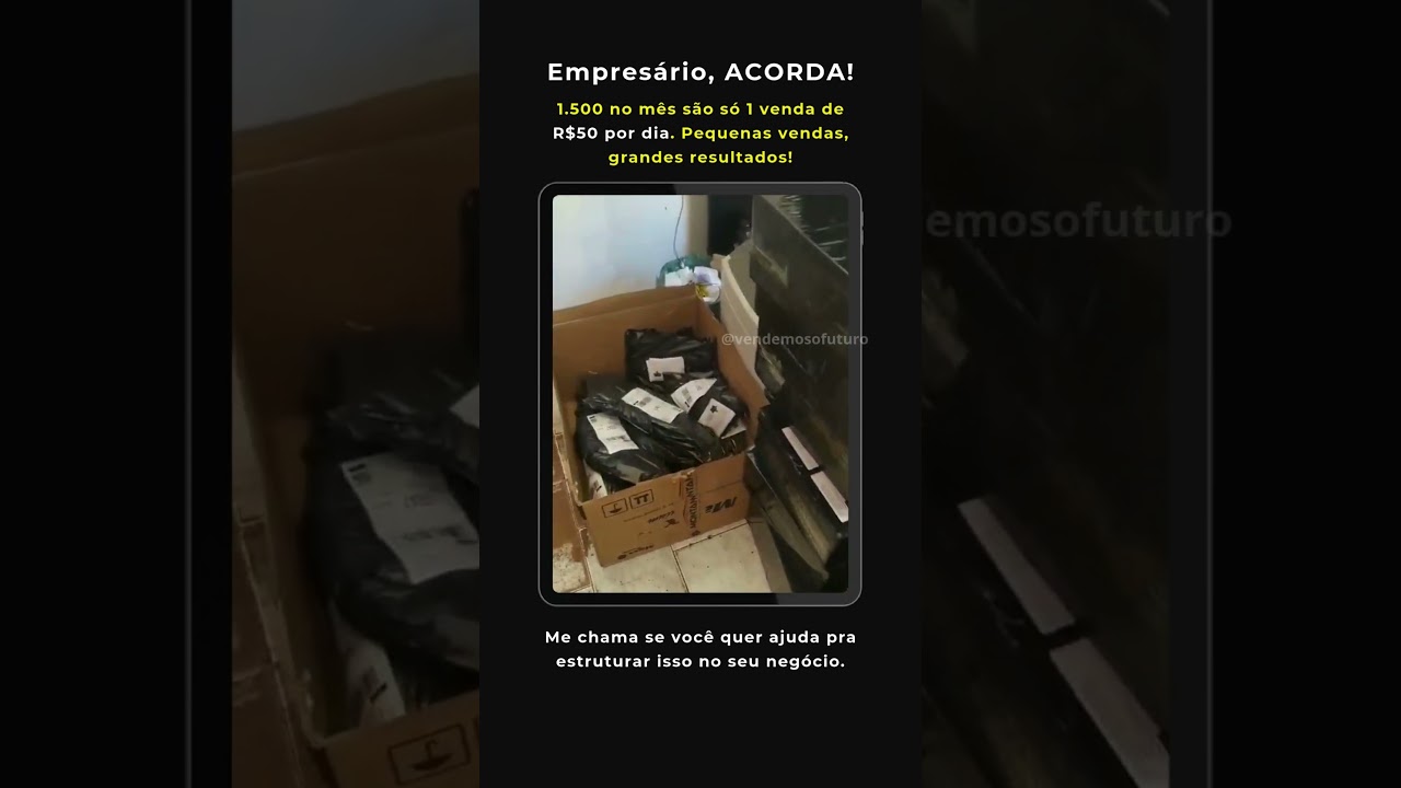 You are currently viewing Empresário, ACORDA 😱👀 #vendamais #vendasnaweb