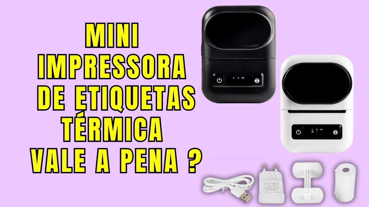 You are currently viewing Testei a MINI IMPRESSORA Térmica que COMPREI NA SHOPEE – É BOA MESMO?